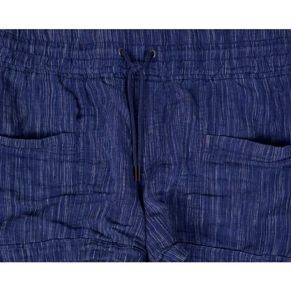 Athleta Cabo Linen Textured Shorts Size 12 - Picture 4 of 12